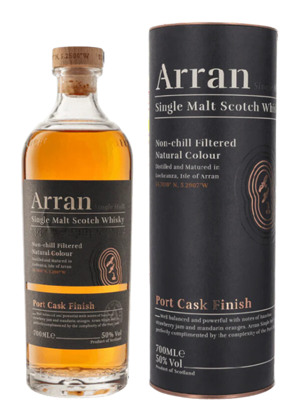 THE ARRAN MALT - PORT CASK FINISH