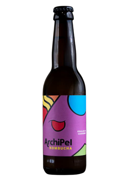 KOMBUCHA FEUILLES DE CASSIS ARCHIPEL
