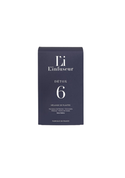L'INFUSEUR INFUSION DETOX N°6 -  Fruits rouges cassis, hibiscus 15 sachets