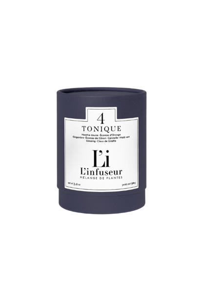 L'INFUSEUR INFUSION TONIQUE N°4 - Menthe, agrumes, gingembre 15 sachets