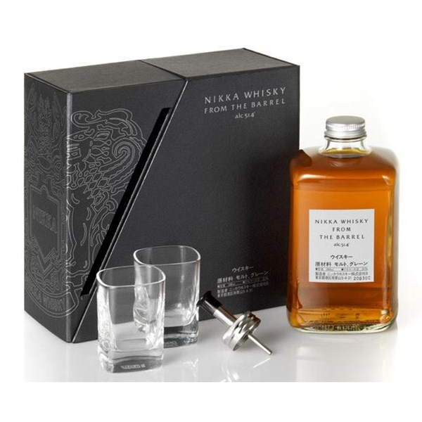 COFFRET NIKKA FROM THE BARREL + verres