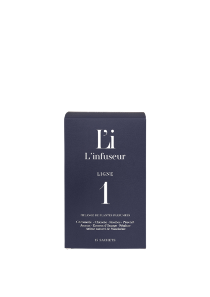 L'INFUSEUR INFUSION VRAC LIGNE N°1 Citronelle, rooibos, ananas 15 sachets