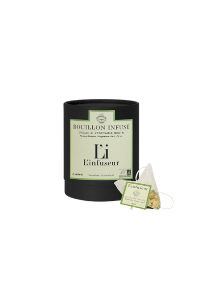 L'INFUSEUR BOUILLON POIREAU GINGEMBRE 15 sachets Bio