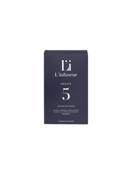 L'INFUSEUR INFUSION DELICE N°5 -  Verveine, marjolaine 15 sachets