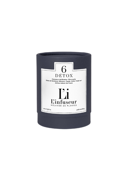 L'INFUSEUR INFUSION DETOX N°6 -  Fruits rouges cassis, hibiscus 15 sachets