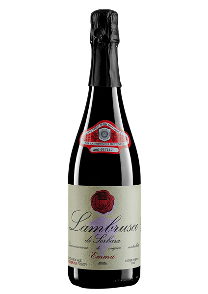 LAMBRUSCO DI SORBARA Emma Amabile 8,5°
