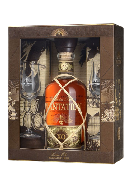 PLANTERAY BARBADES XO 40° - Coffret + 2 verres"